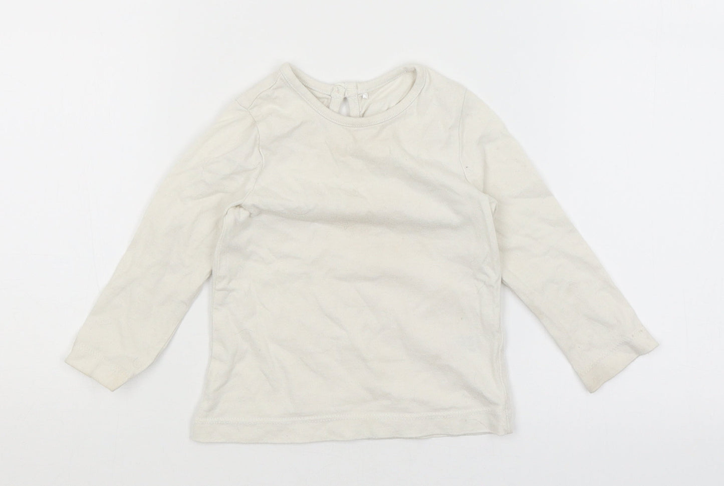 George Baby White   Basic T-Shirt Size 9-12 Months