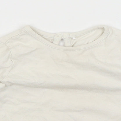 George Baby White   Basic T-Shirt Size 9-12 Months