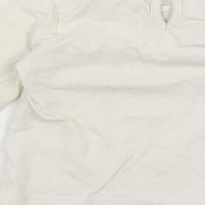 George Baby White   Basic T-Shirt Size 9-12 Months