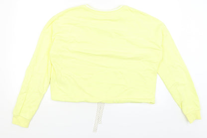 M&S Girls Yellow   Pullover Sweatshirt Size 15-16 Years