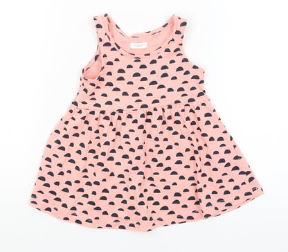 NEXT Baby Pink Spotted  Fit & Flare  Size 3-6 Months