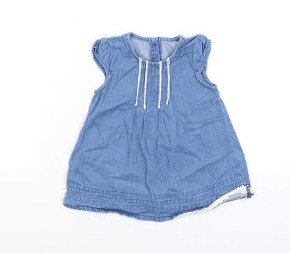 George Baby Blue   A-Line  Size 3-6 Months