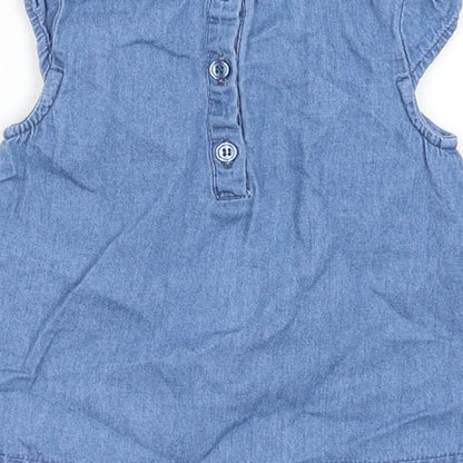 George Baby Blue   A-Line  Size 3-6 Months