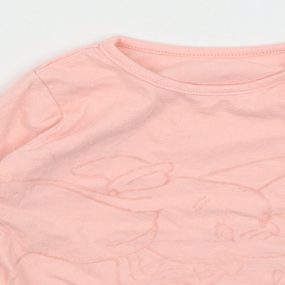 Disney Baby Baby Pink   Basic T-Shirt Size 3-6 Months  - Little and Loved Dumbo