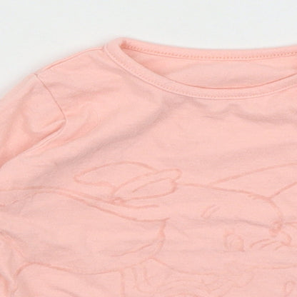 Disney Baby Baby Pink   Basic T-Shirt Size 3-6 Months  - Little and Loved Dumbo