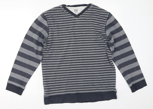 Mens UK Size M Matalan Grey Pullover Sweatshirt