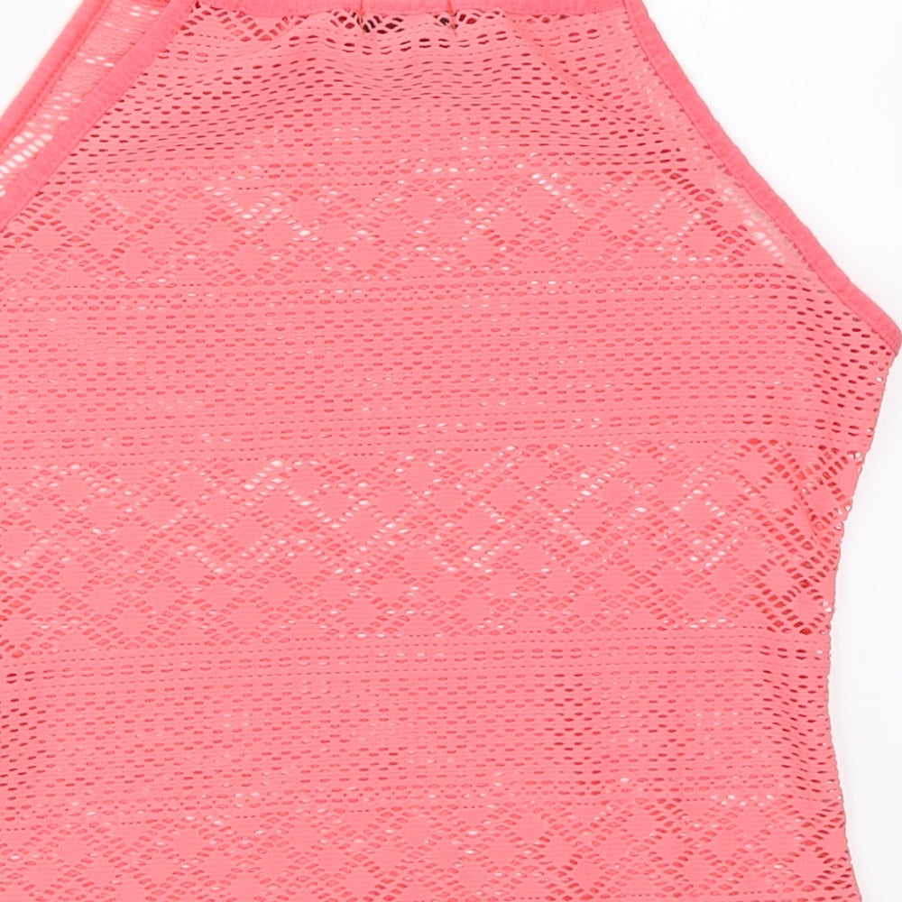 Womens UK Size M Stylewise Pink Camisole Tank