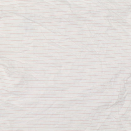 New Look Girls White Striped  Basic T-Shirt Size 10-11 Years