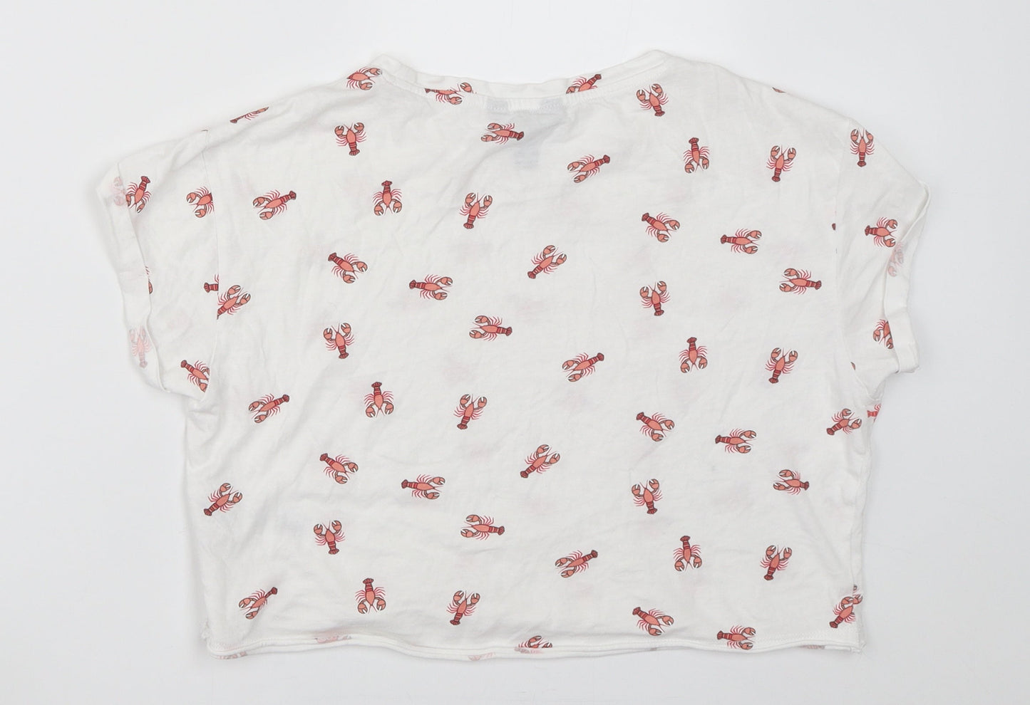 New Look Girls White   Basic T-Shirt Size 12-13 Years