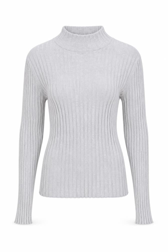 Womens UK Size 8 Avenue Grey Pullover Jumper