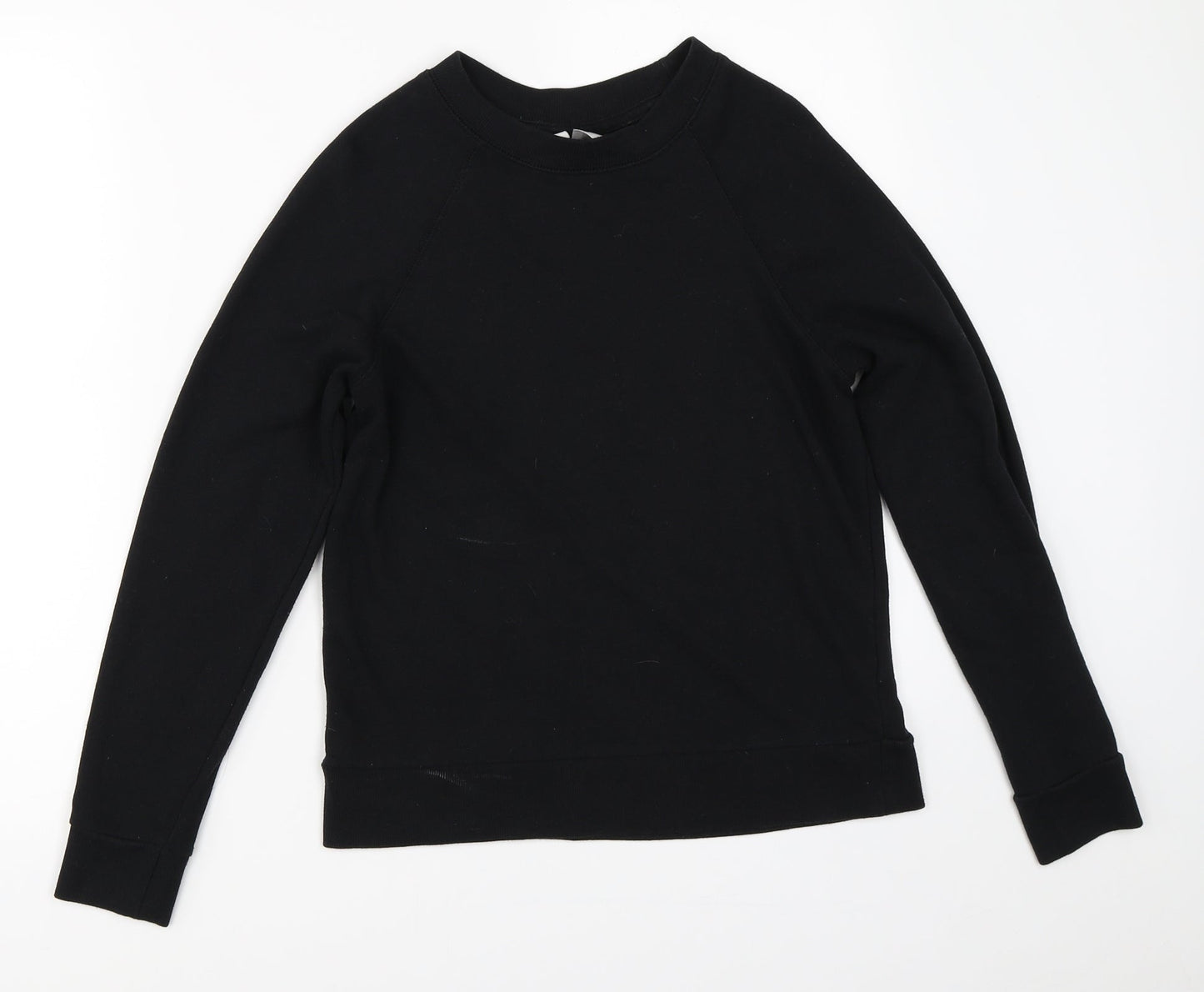 H&M Womens Black   Pullover Hoodie Size S