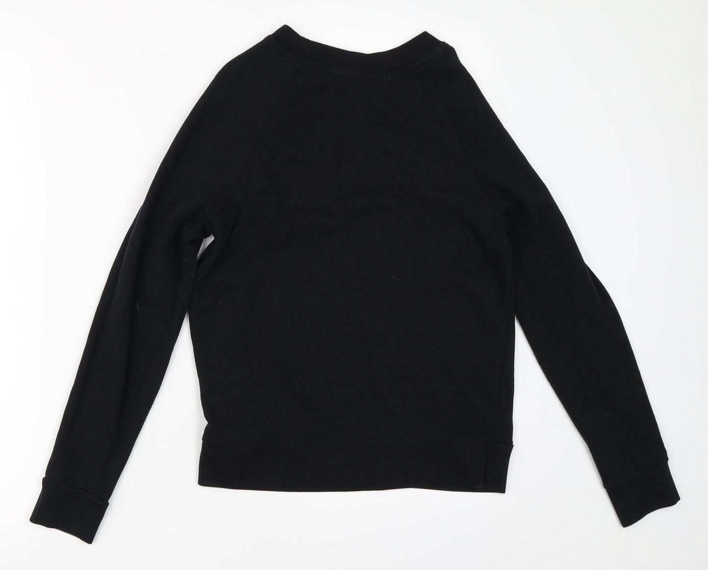 H&M Womens Black   Pullover Hoodie Size S