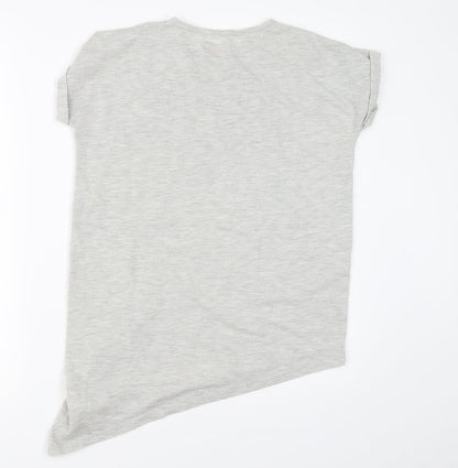 F&F Girls Grey   Basic T-Shirt Size 12-13 Years