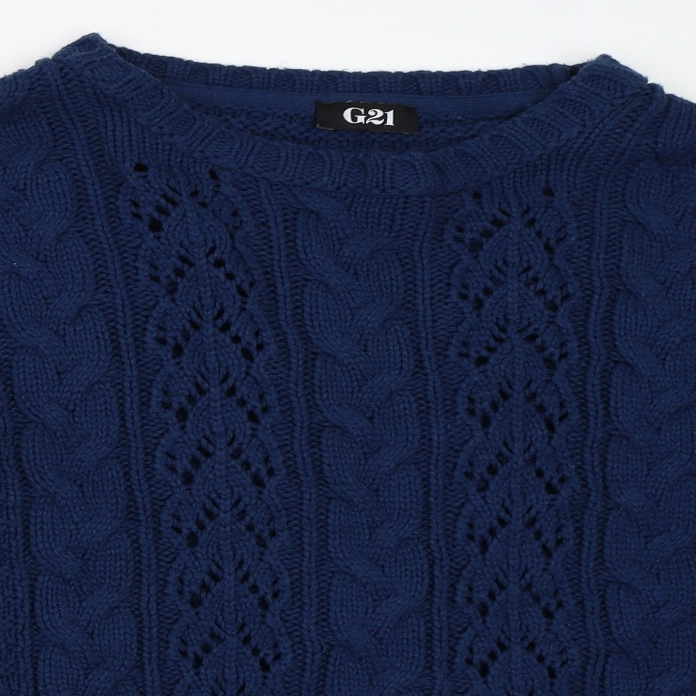 George Womens Blue   Pullover Jumper Size 14