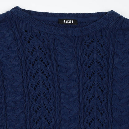 George Womens Blue   Pullover Jumper Size 14