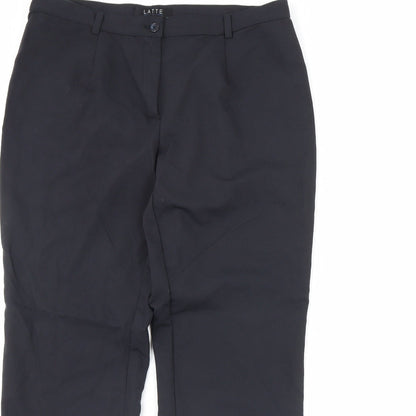 Latte Womens Blue   Trousers  Size 32 in L29 in
