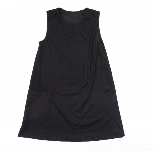 Preworn Womens Black   A-Line  Size M