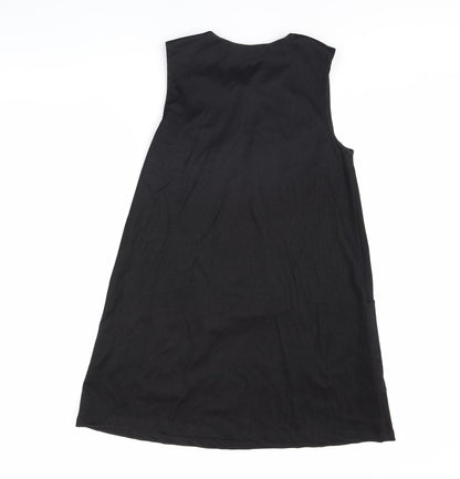 Preworn Womens Black   A-Line  Size M