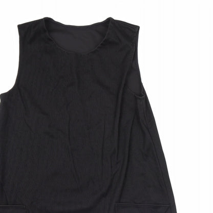 Preworn Womens Black   A-Line  Size M