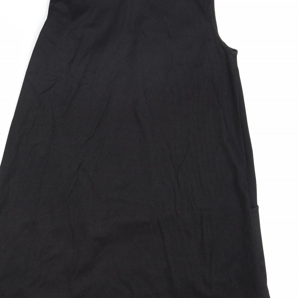 Preworn Womens Black   A-Line  Size M