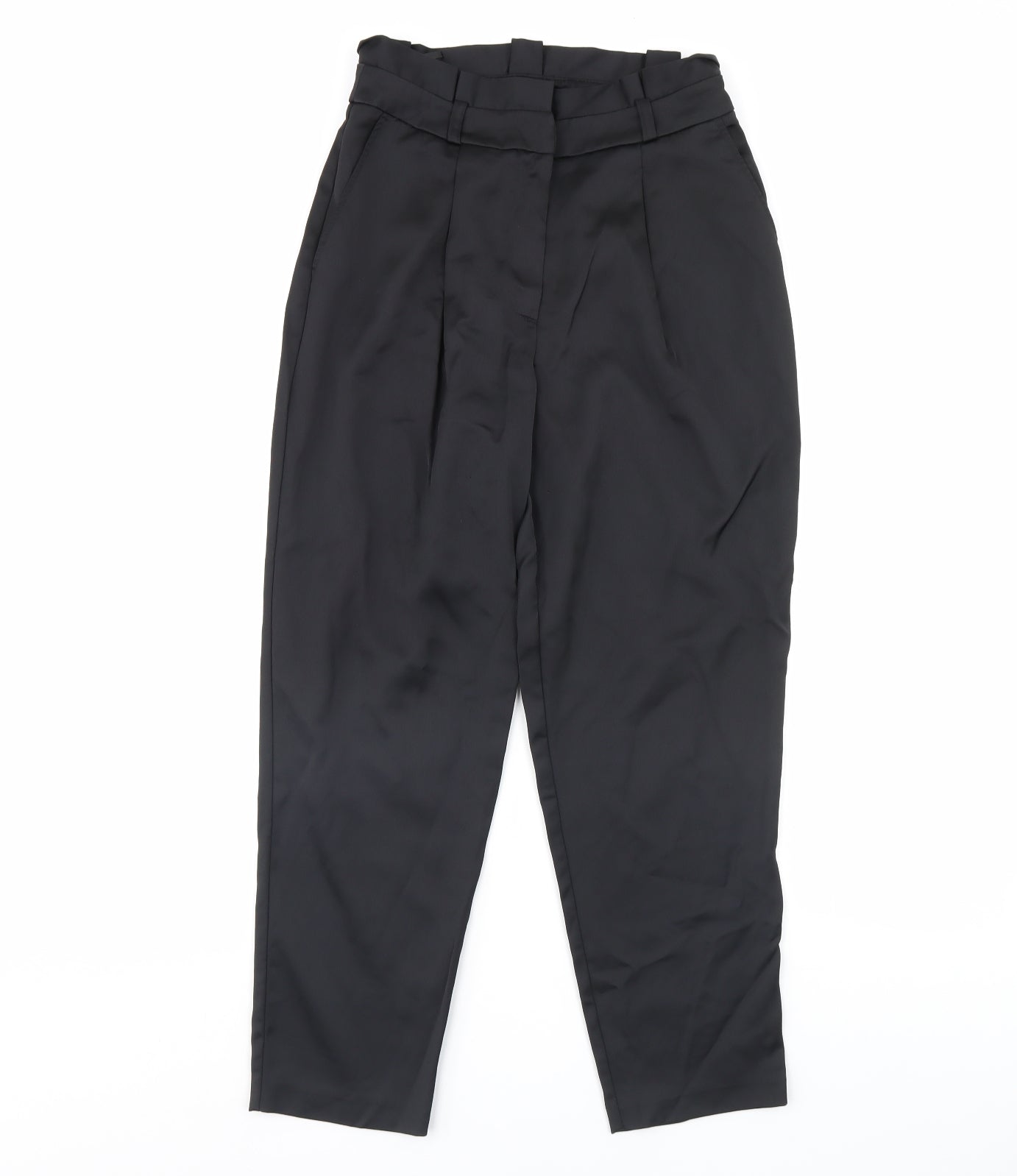 New Look Womens Black   Dress Pants Trousers Size 8 L28 in