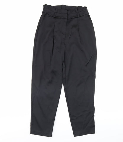 New Look Womens Black   Dress Pants Trousers Size 8 L28 in