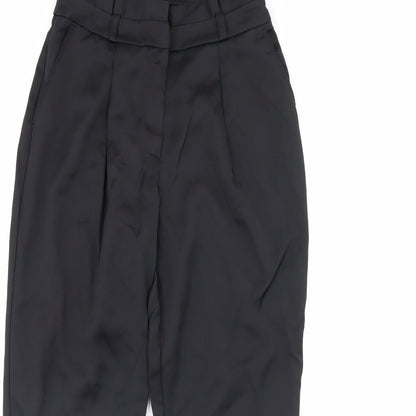 New Look Womens Black   Dress Pants Trousers Size 8 L28 in