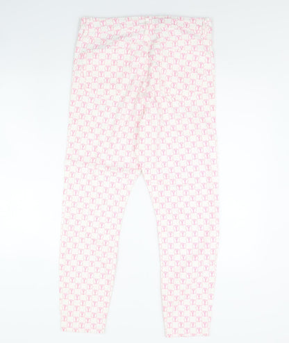 ASOS Womens White Geometric Denim Skinny Jeans Size 34 in L32 in