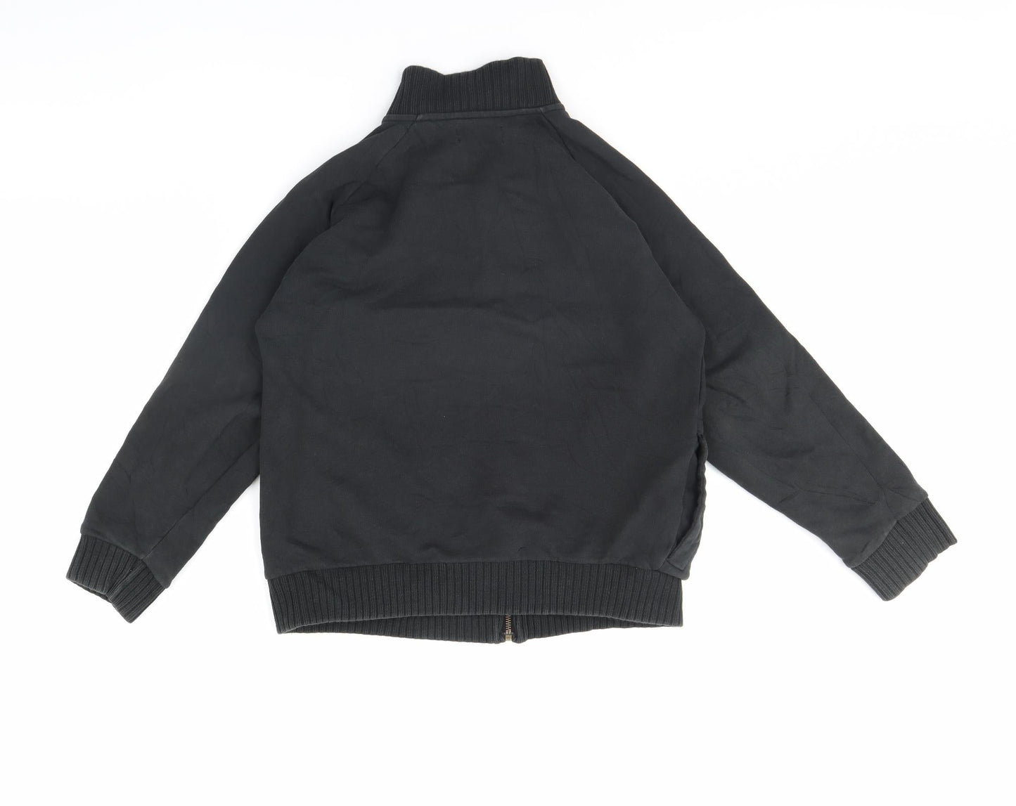 Blue Base Womens Black  Rayon Jacket  Size S