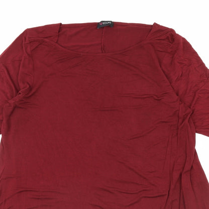 Yours Womens Red   Mini  Size 18