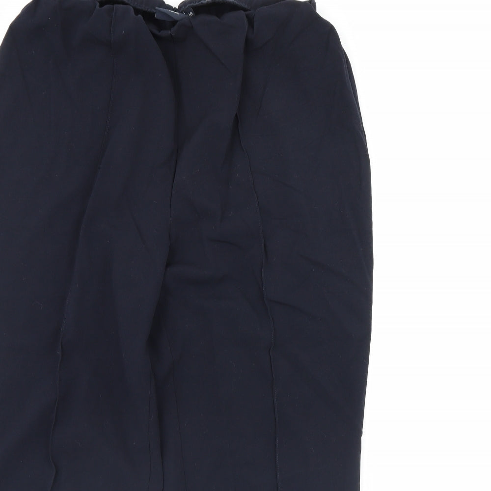 Womens UK Size 16 isle Regular Fit  Blue Trousers