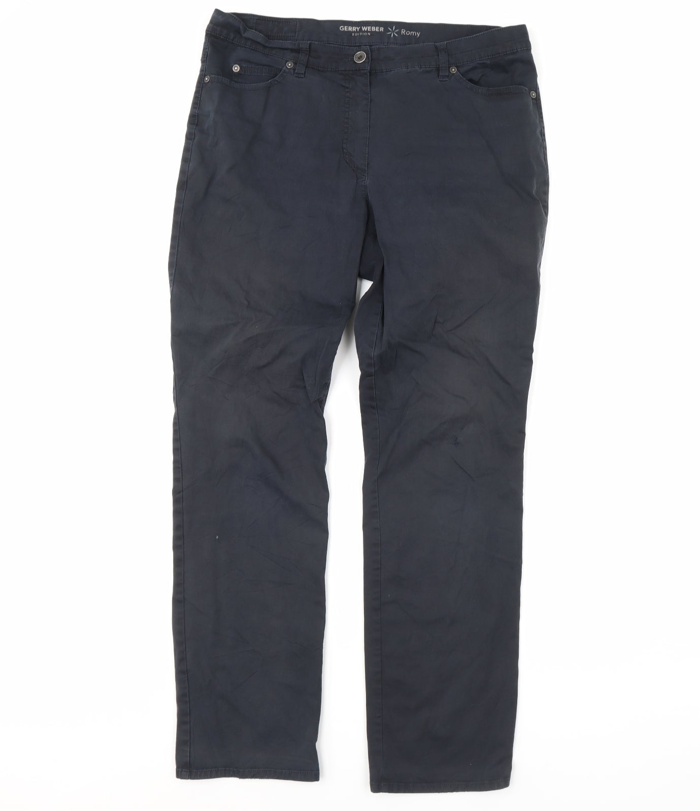 Gerry Weber Womens Blue   Trousers  Size 18 L30 in