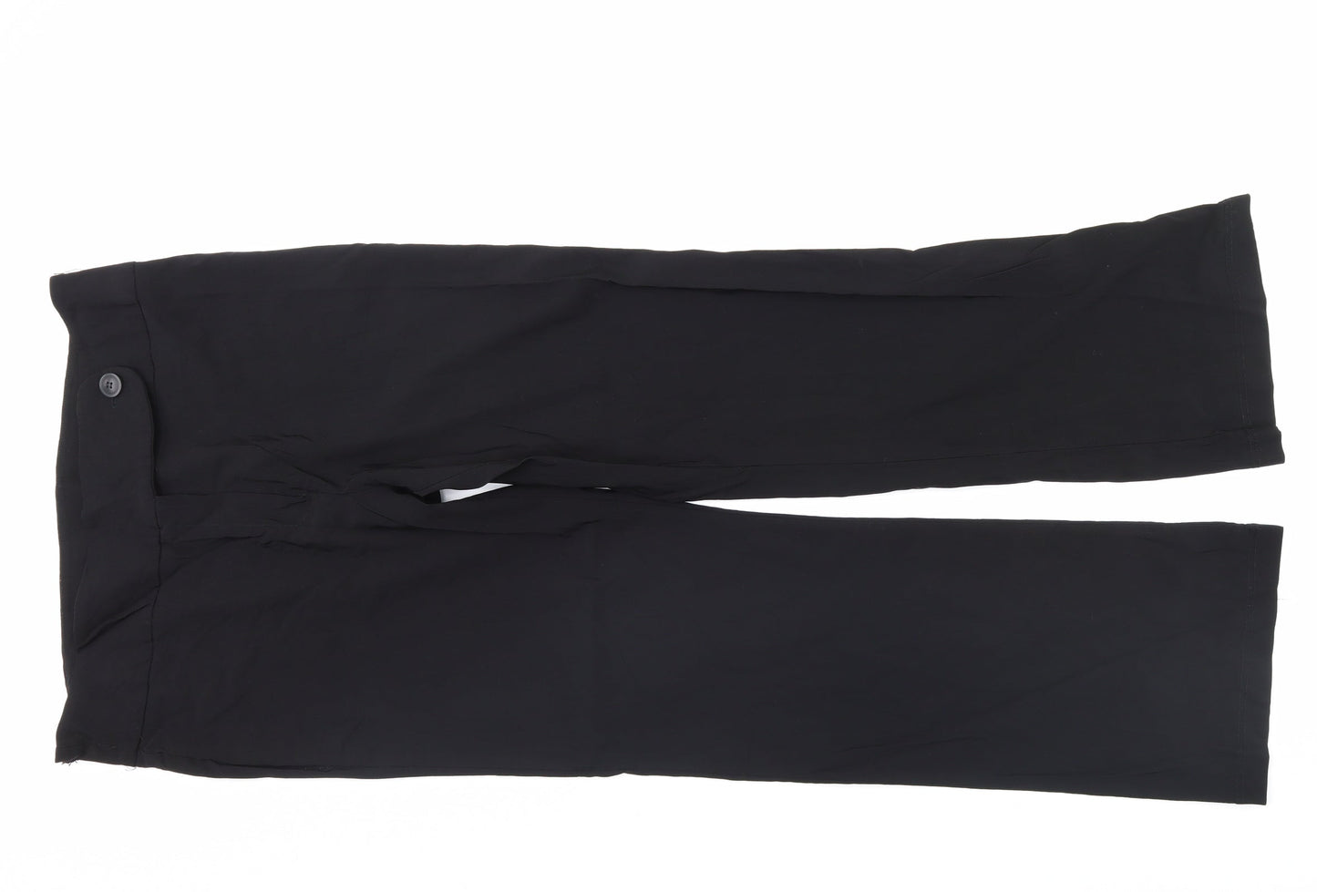 Womens UK Size 36 in AMARANTO Regular Fit Dress Pants Black Trousers