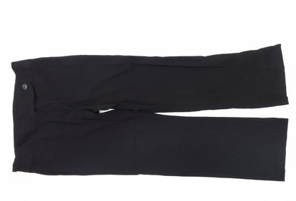 Womens UK Size 36 in AMARANTO Regular Fit Dress Pants Black Trousers