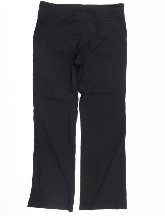 AMARANTO Womens Black   Dress Pants Trousers Size 36 in L32 in