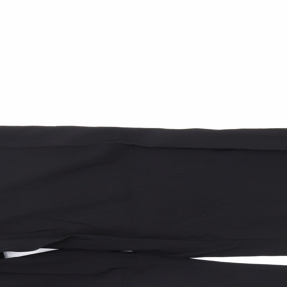 Womens UK Size 36 in AMARANTO Regular Fit Dress Pants Black Trousers