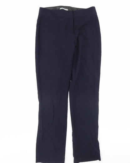 m&s Womens Blue   Dress Pants Trousers Size 12 L30 in