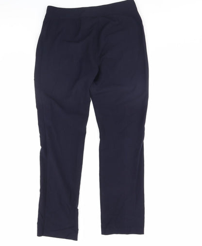 m&s Womens Blue   Dress Pants Trousers Size 12 L30 in