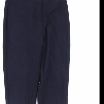 m&s Womens Blue   Dress Pants Trousers Size 12 L30 in