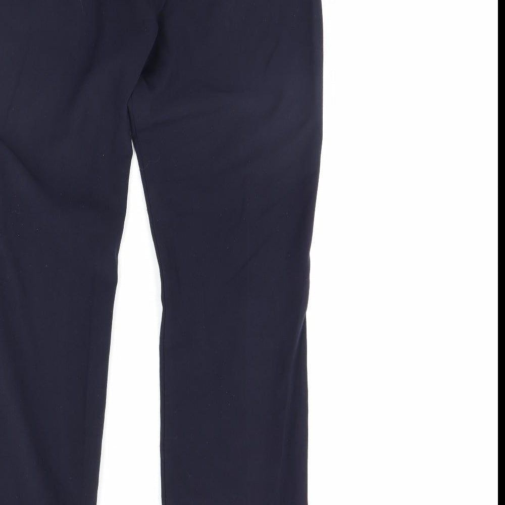 m&s Womens Blue   Dress Pants Trousers Size 12 L30 in
