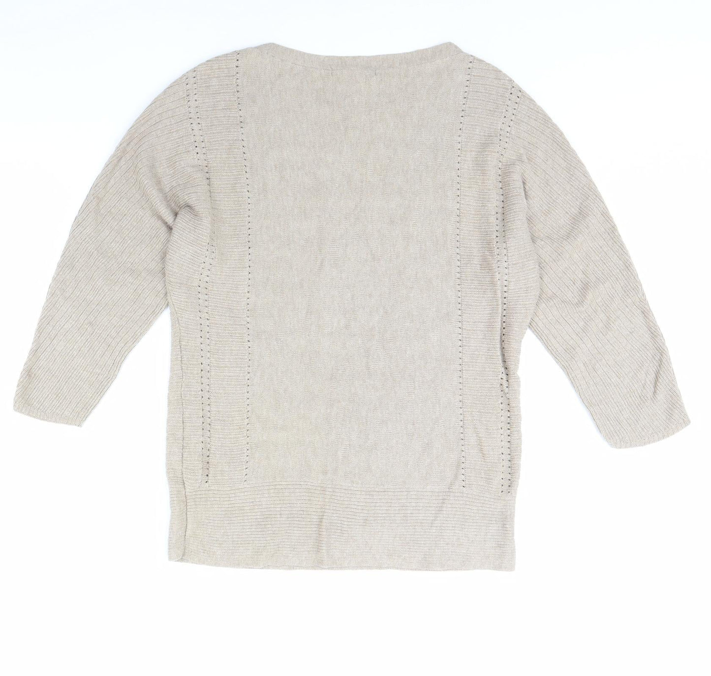 George Womens Beige   Pullover Jumper Size 10