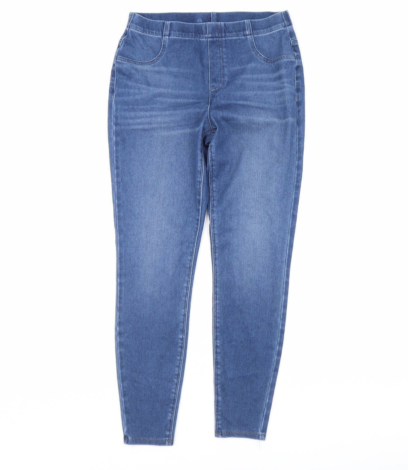 Womens UK Size 30 in Preworn Regular Fit Skinny Blue Jeans