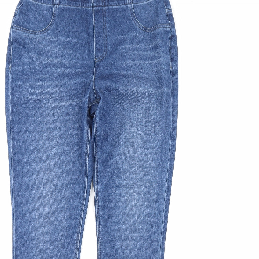 Womens UK Size 30 in Preworn Regular Fit Skinny Blue Jeans