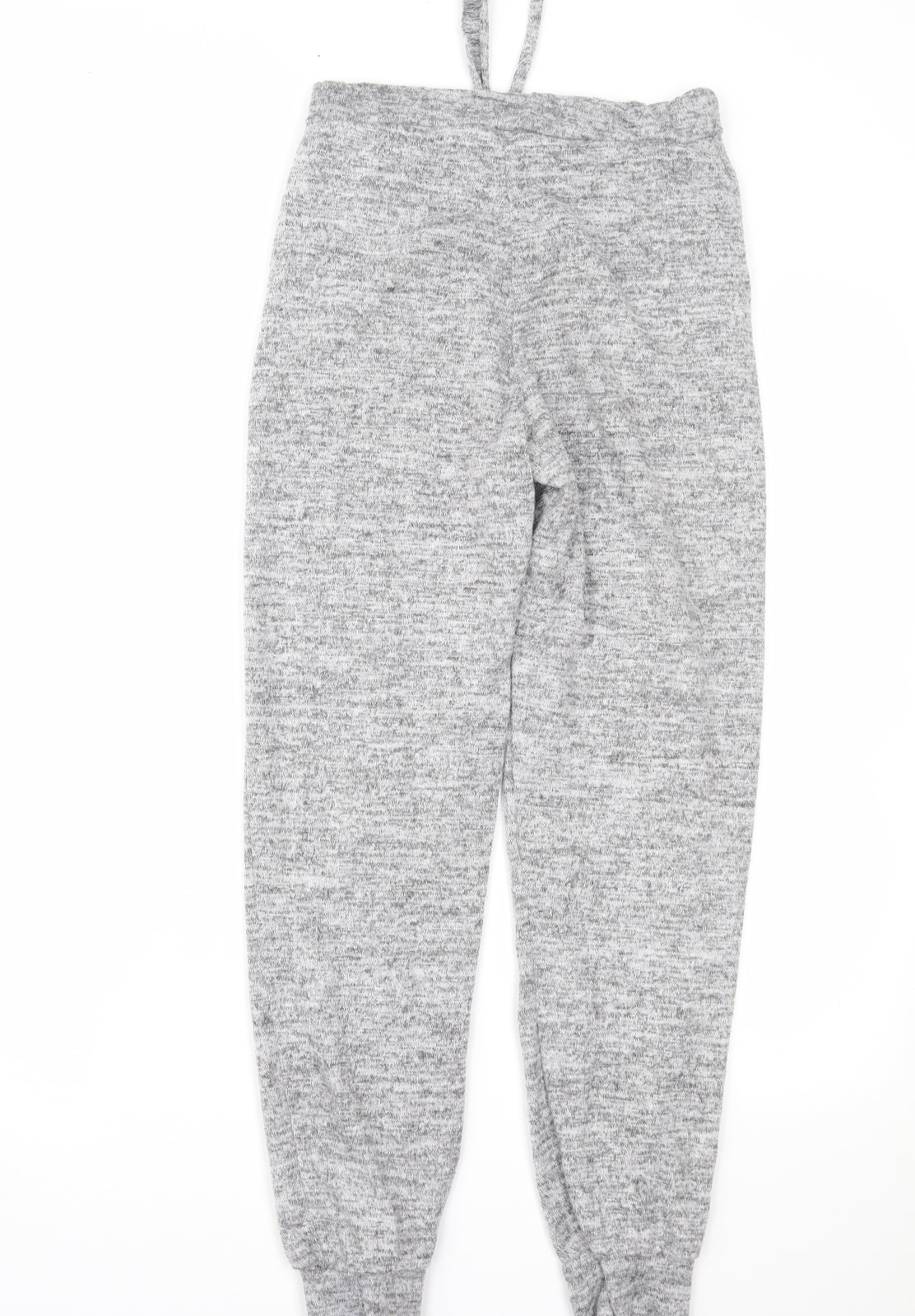 Womens UK Size 8 PRETTYLITTLETHING Regular Fit Snow Pants Grey Trousers