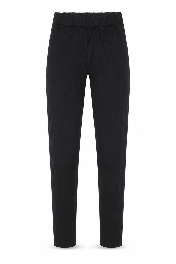 Womens UK Size S Preworn Regular Fit  Black Trousers