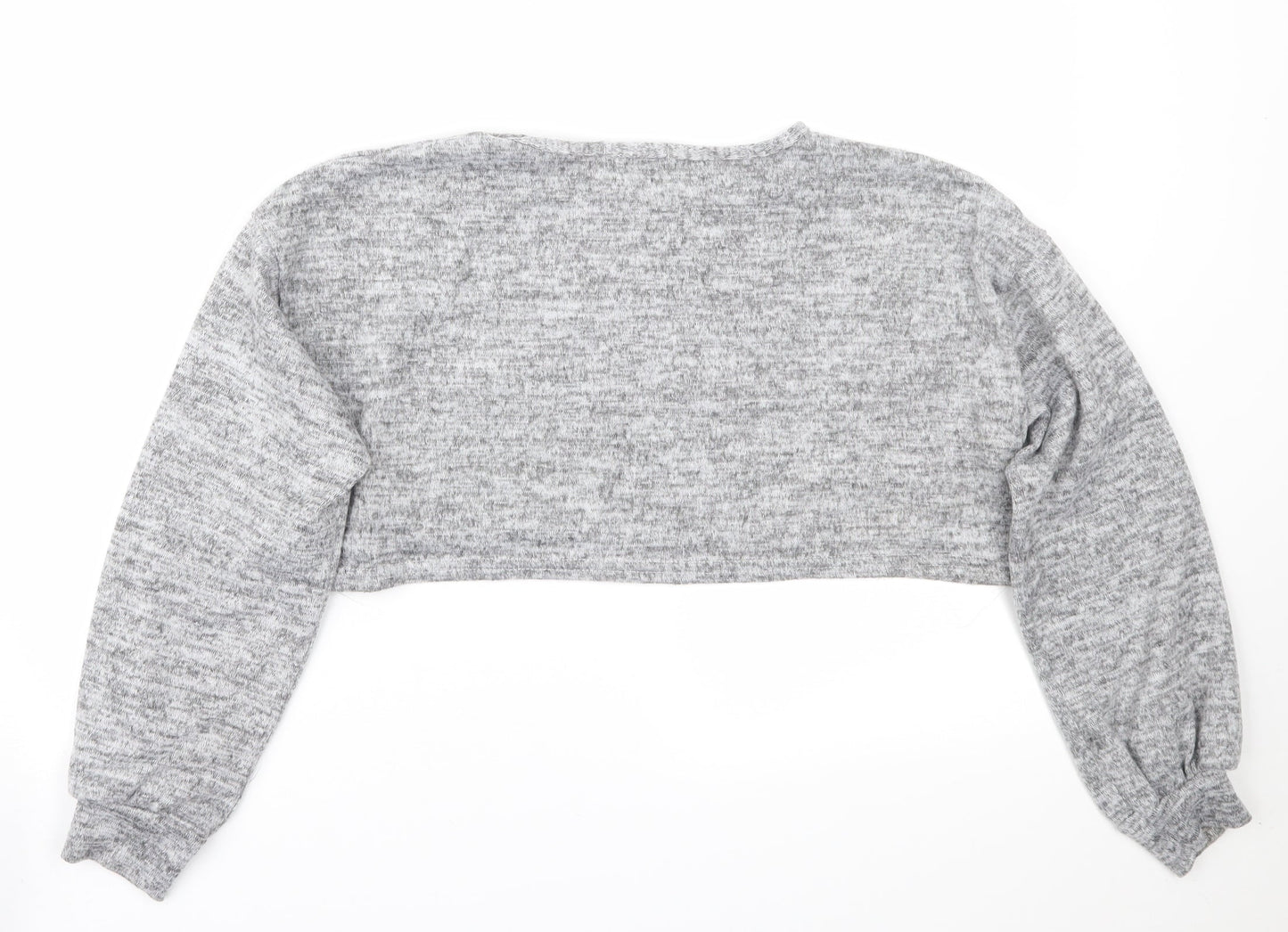 Womens UK Size  PRETTYLITTLETHING Grey Pullover Jumper