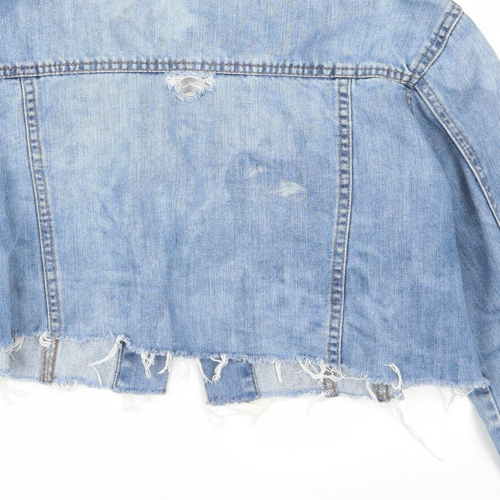 Avenue Womens Blue   Jacket Coat Size M