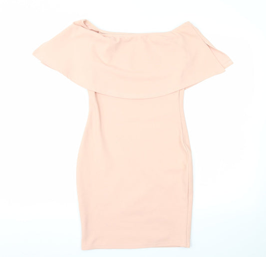 PRETTYLITTLETHING Womens Pink   A-Line  Size 8