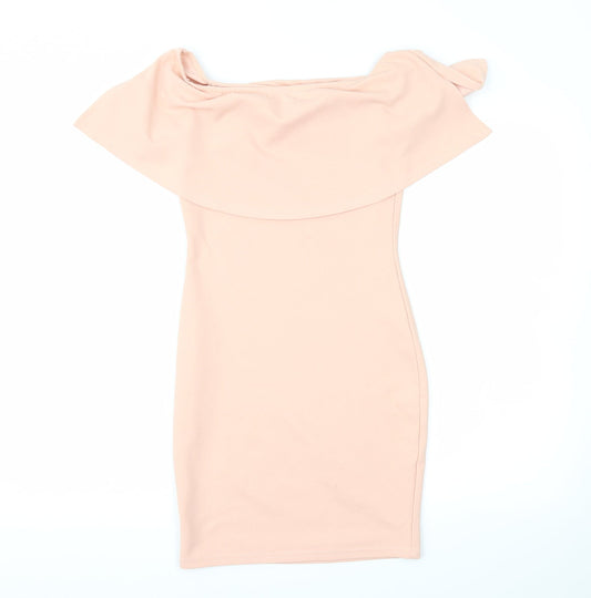 PRETTYLITTLETHING Womens Pink   A-Line  Size 8