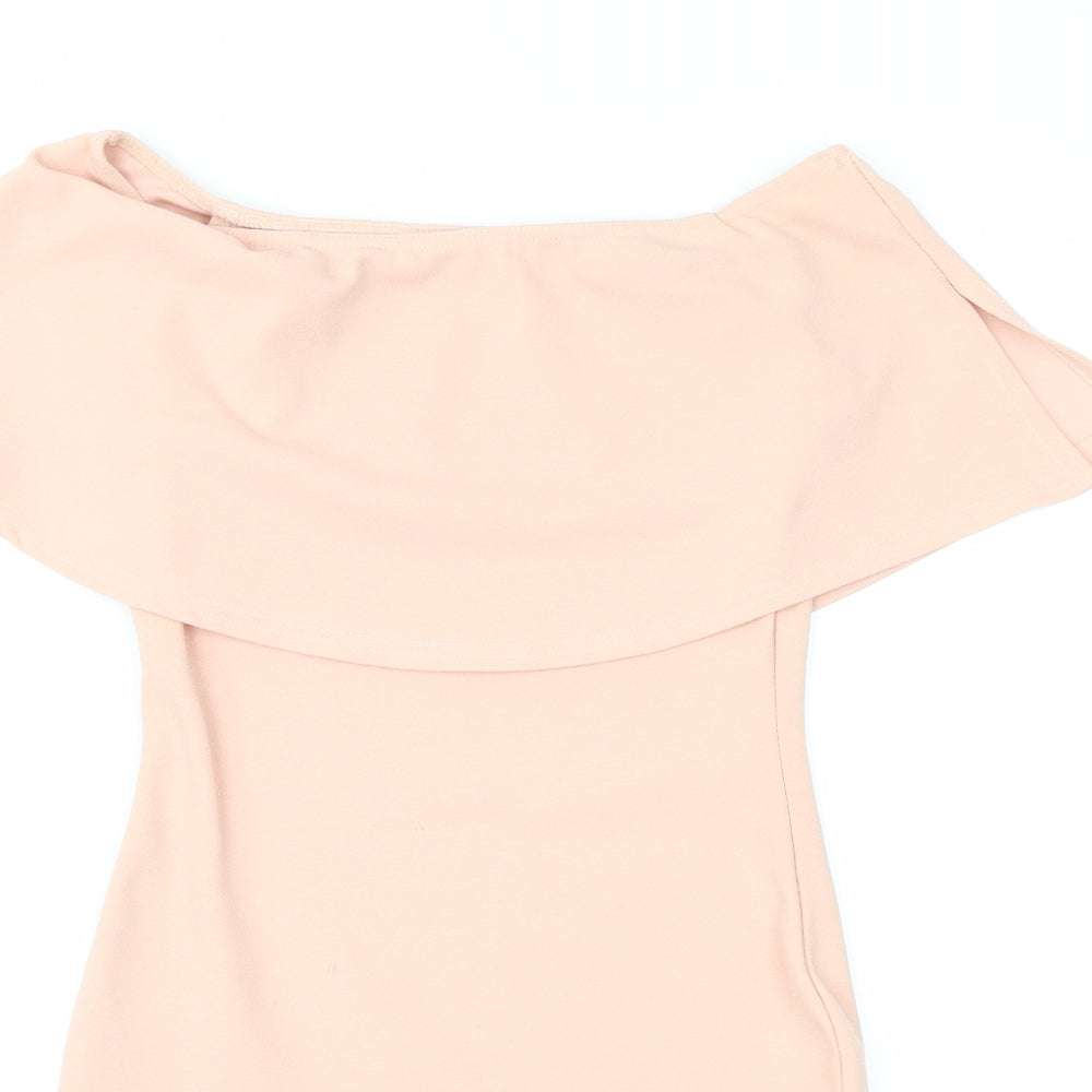 PRETTYLITTLETHING Womens Pink   A-Line  Size 8